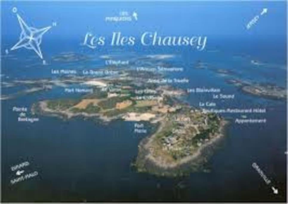 Maison Bord De Mer Individuel Gouville-sur-Mer Exteriör bild